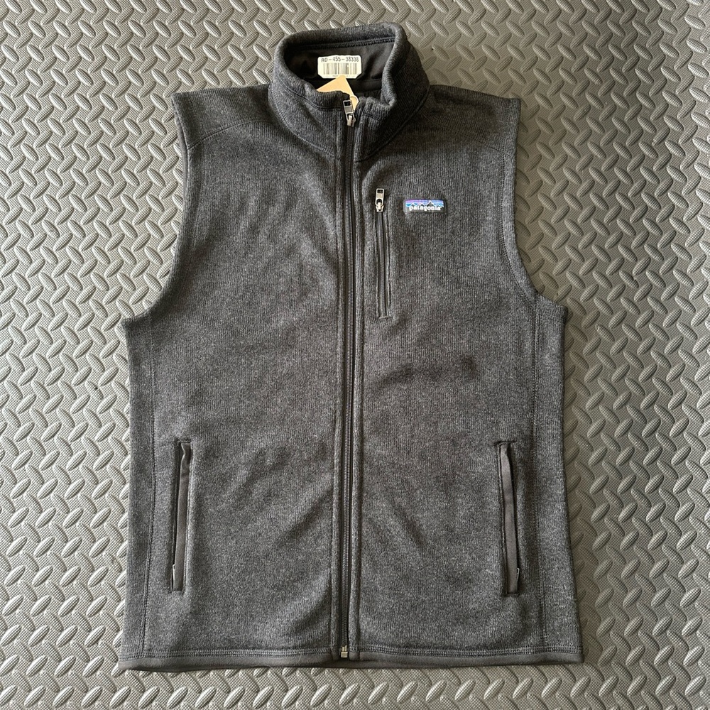 New Patagonia Men's Better Sweater Fleece Vest With Tags Hiking Camping Outdoors